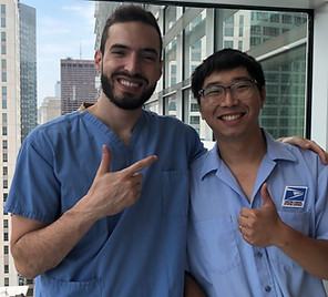 Happy orthodontic patient