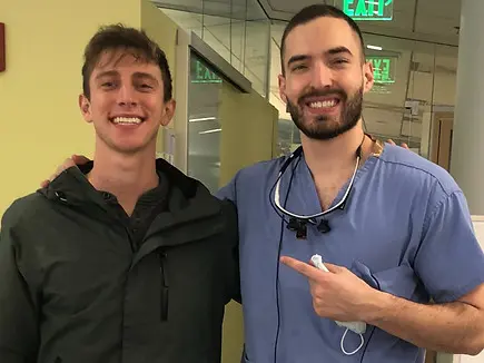 Dr. Zack with orthodontic patient