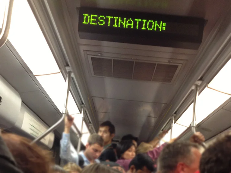 Zack's daily commute to Tufts University School of Dental Medicine